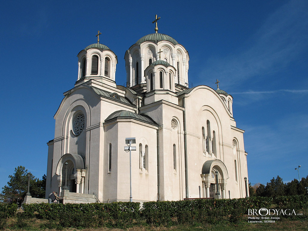 Crkva Svetog Velikomucenika Dimitrija u Lazarevcu (St. Dimitry's church in Lazarevac)